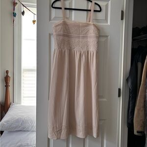 Umgee Lace-Trimmed Blush Top